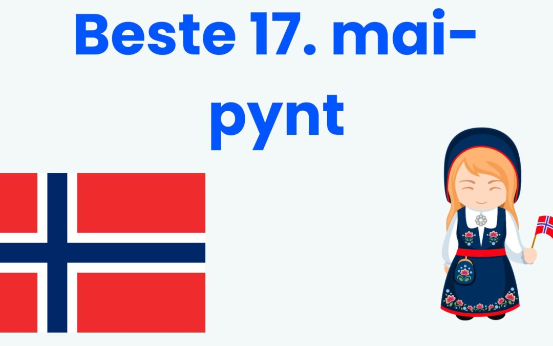17 mai-pynt: 8 beste produkter til nasjonaldagen (2026)